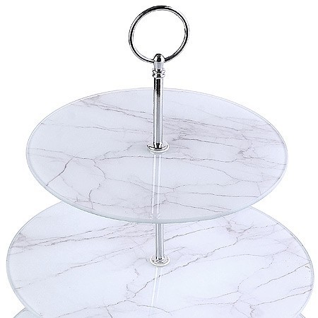 Конфетница 3-ярусная на ножке LR (31502)