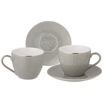 Чайный набор lefard "grain" на 2 пер. 4 пр. 220 мл мятный Lefard (42-511) Чайный набор lefard "grain" на 2 пер. 4 пр. 220 мл мятный Lefard (42-511)