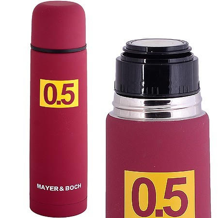Термос 0,5л нерж/сталь, красный Mayer&Boch (31484) Термос 0,5л нерж/сталь, красный Mayer&Boch (31484)