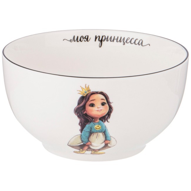 Набор посуды lefard принцесса, 3 пр.: салатник 470мл, тарелка 20см, кружка 220мл Lefard (260-683)