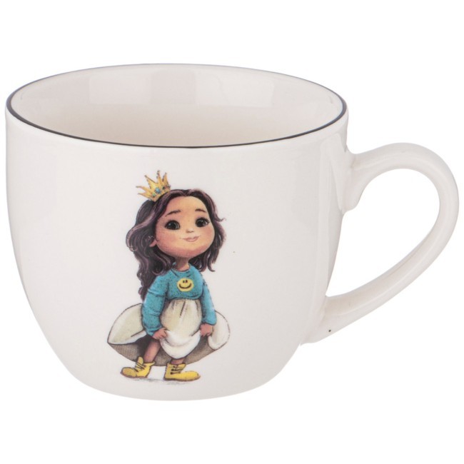 Набор посуды lefard принцесса, 3 пр.: салатник 470мл, тарелка 20см, кружка 220мл Lefard (260-683)