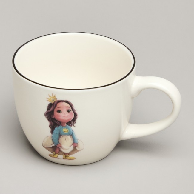 Набор посуды lefard принцесса, 3 пр.: салатник 470мл, тарелка 20см, кружка 220мл Lefard (260-683)