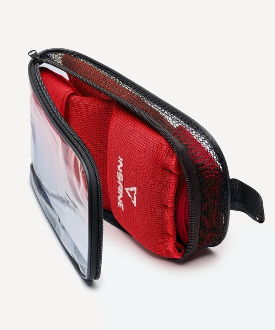 Перчатки внутренние для бокса INSANE DASH, полиэстер/спандекс, красный, L (2114229)