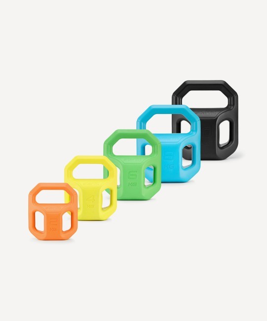 Гиря пластиковая STARFIT DB-505, 6 кг, зеленый (2113752) Гиря пластиковая STARFIT DB-505, 6 кг, зеленый (2113752)