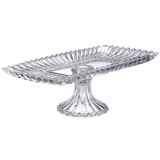 Блюдо сервировочное на ножке "brilliance" прямоугольное, 38*17,5*11,5 см Lefard (691-146)