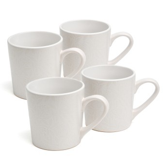 Набор кружек bronco "choice white" 400 мл =4 шт Bronco (191-361-1) Набор кружек bronco "choice white" 400 мл =4 шт Bronco (191-361-1)