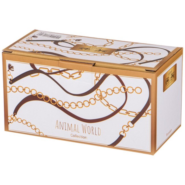 Набор кружек lefard "animal world" кошка 2 шт. 380 мл Lefard (151-204)