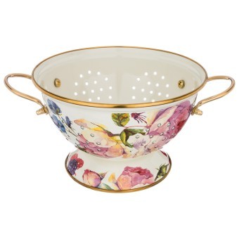 Дуршлаг lefard эмалированный, серия винтаж, 22*13 см Lefard (950-712)