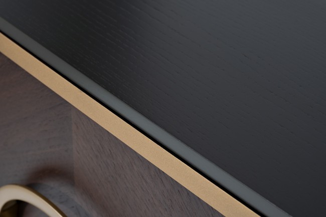 Тумба прикроватная шпон 2 ящика 60*60*40см (TT-00016516)