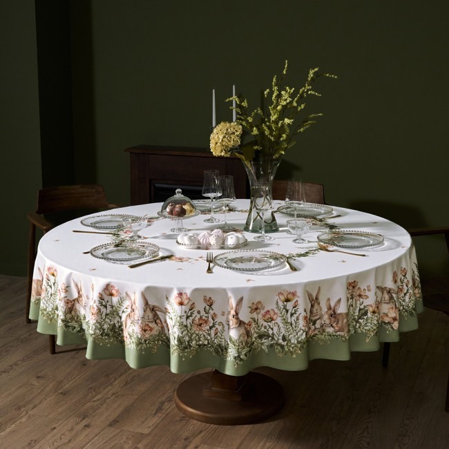 Скатерть круглая "sense" 220см, 100%хлопок, твил, пропитка Lefard (850-753-24)