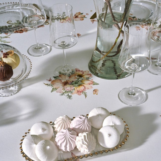 Скатерть круглая "sense" 220см, 100%хлопок, твил, пропитка Lefard (850-753-24)