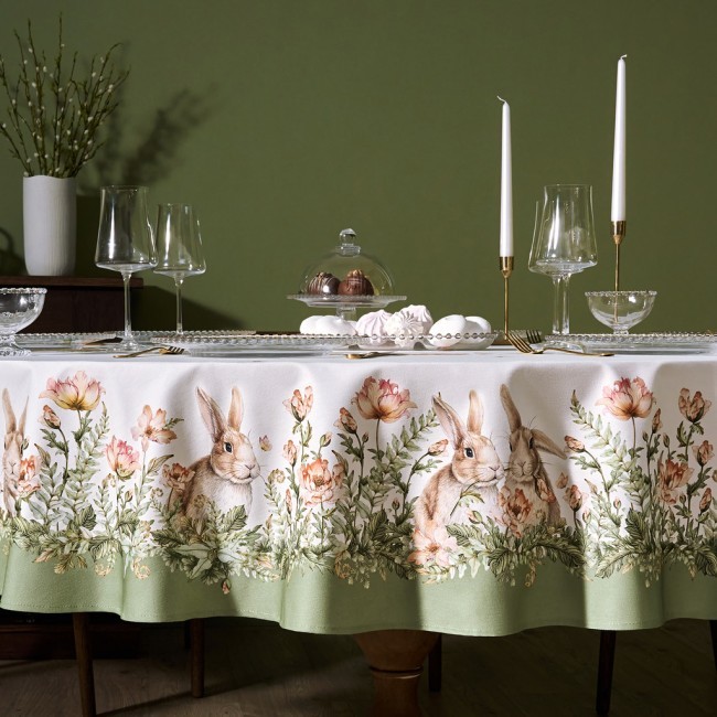 Скатерть круглая "sense" 220см, 100%хлопок, твил, пропитка Lefard (850-753-24)