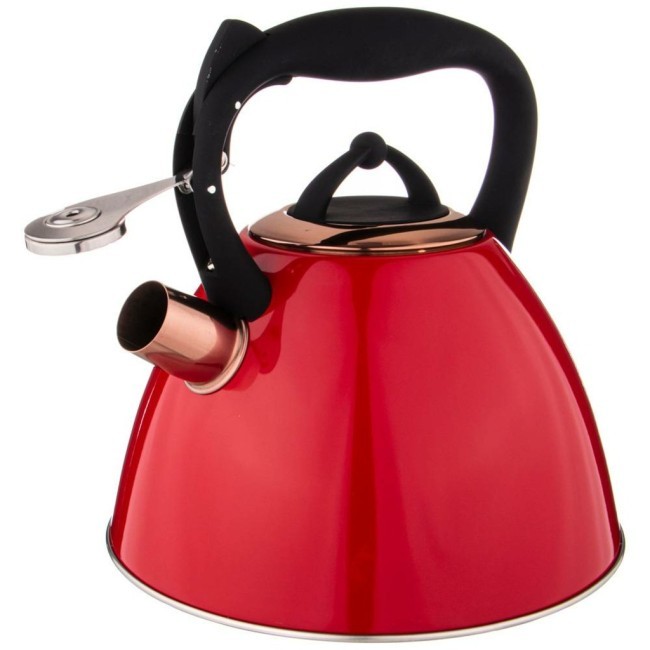 Чайник agness "тюдор"со свистком 2,7 л, титановое покрытие носика, термоаккумулирующее дно, индукция Agness (914-152)