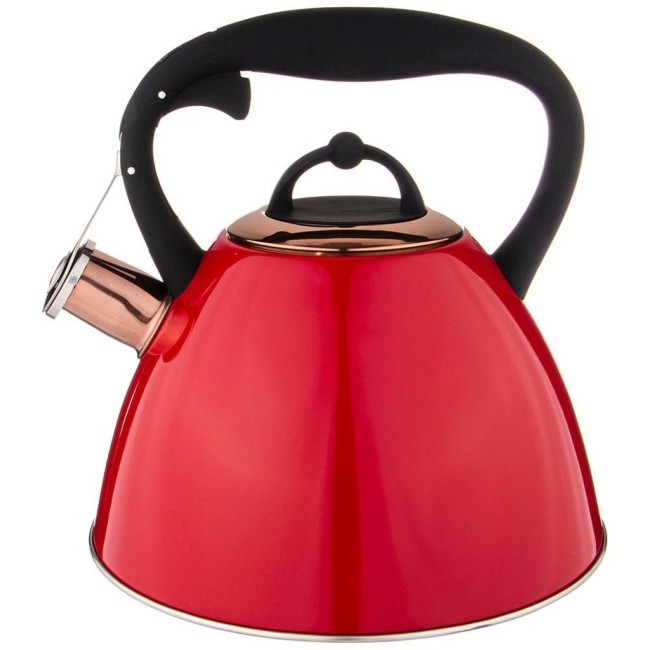 Чайник agness "тюдор"со свистком 2,7 л, титановое покрытие носика, термоаккумулирующее дно, индукция Agness (914-152)