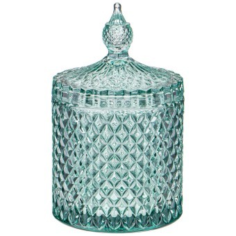 Емкость для хранения "diamant mint" 10,5*10,5*17см Lefard (355-311) Емкость для хранения "diamant mint" 10,5*10,5*17см Lefard (355-311)