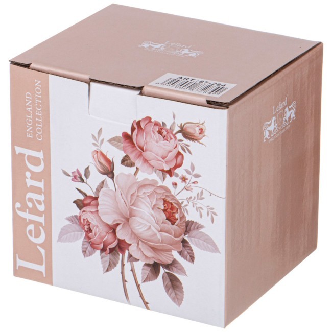 Кружка заварочная lefard мэрибель с металл. ситом и фарфор. крышкой 420 мл Lefard (87-284)