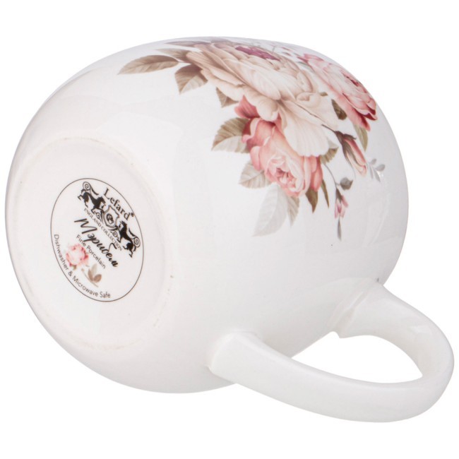 Кружка заварочная lefard мэрибель с металл. ситом и фарфор. крышкой 420 мл Lefard (87-284)