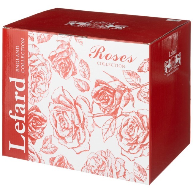 Чайный сервиз lefard "roses" на 6 пер. 14 пр. 200 мл Lefard (86-2563) Чайный сервиз lefard "roses" на 6 пер. 14 пр. 200 мл Lefard (86-2563)