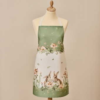 Фартук "sense"60х70см,зеленый 100% хлопок,твил,пропитка Lefard (850-753-7)