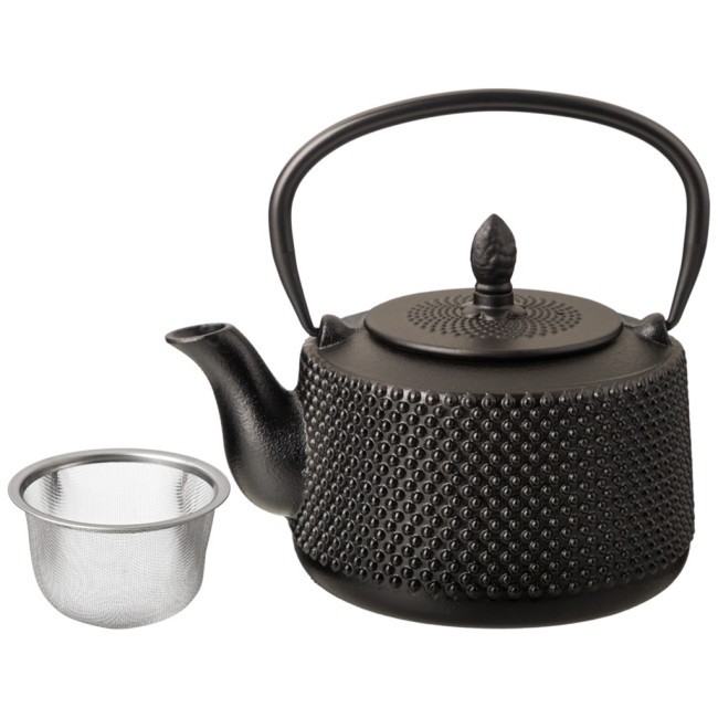 Заварочный чайник чугунный с эмалированным покрытием внутри 1000 мл Lefard (734-080)