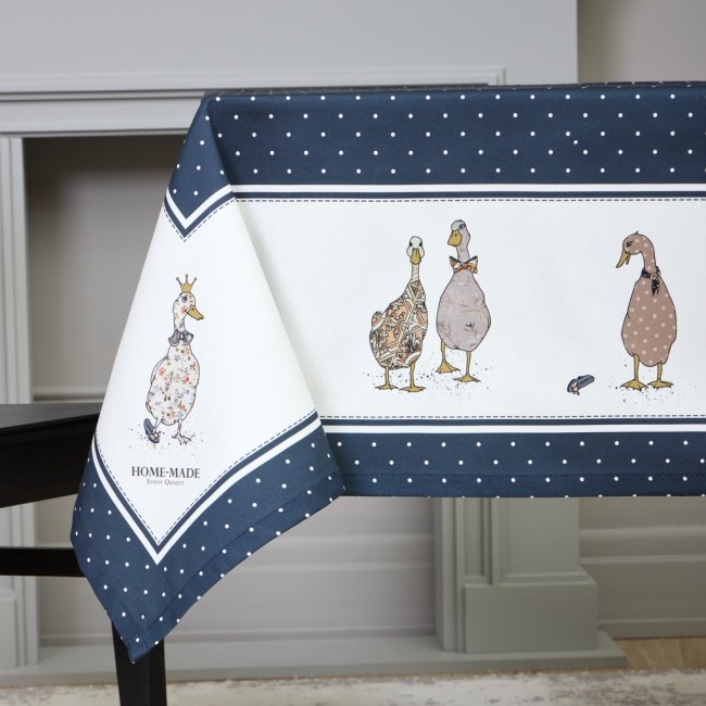 Скатерть "family farm" 110х140см ,синий, 100% хлопок,твил пропитка Lefard (850-742-20) Скатерть "family farm" 110х140см ,синий, 100% хлопок,твил пропитка Lefard (850-742-20)