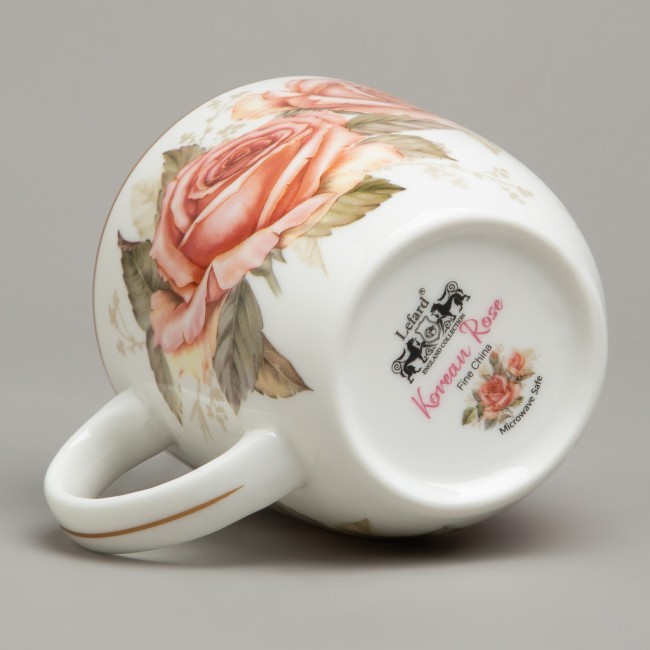 Кружка lefard "корейская роза" 370 мл Lefard (590-674) Кружка lefard "корейская роза" 370 мл Lefard (590-674)