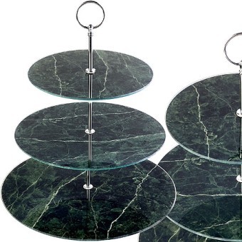 Конфетница 3-ярусная на ножке LR (31503) Конфетница 3-ярусная на ножке LR (31503)