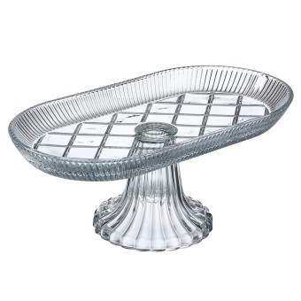 Блюдо на ножке овальное 28*14*12 см Lefard (675-129)