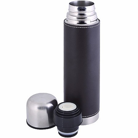 Термос 0,5л нерж/сталь в кож/чехол Mayer&Boch (31479)