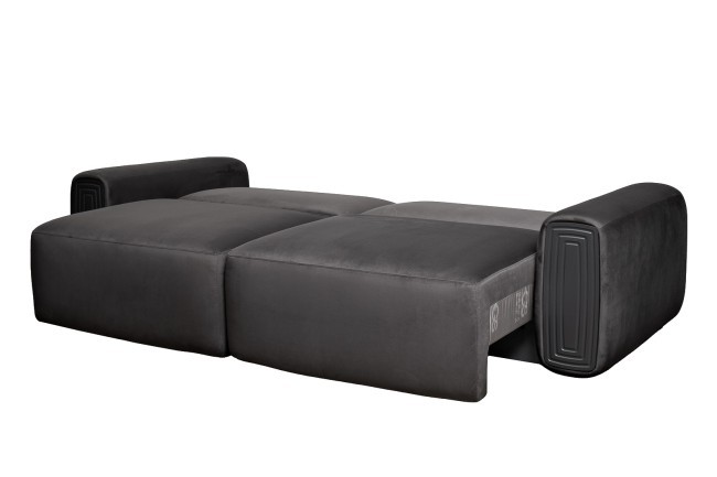 Диван трехместный Turin с мех т.серый велюр Colt1003 255*120**68см (TT-00016437) Диван трехместный Turin с мех т.серый велюр Colt1003 255*120**68см (TT-00016437)