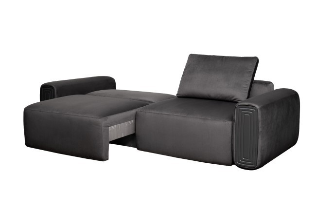 Диван трехместный Turin с мех т.серый велюр Colt1003 255*120**68см (TT-00016437) Диван трехместный Turin с мех т.серый велюр Colt1003 255*120**68см (TT-00016437)