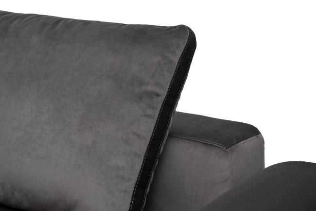 Диван трехместный Turin с мех т.серый велюр Colt1003 255*120**68см (TT-00016437) Диван трехместный Turin с мех т.серый велюр Colt1003 255*120**68см (TT-00016437)