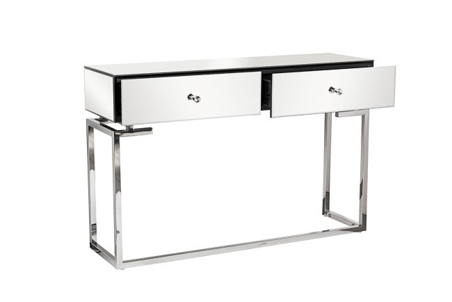 Консоль зеркальная с двумя ящиками 120*35*77см (TT-00004733) Консоль зеркальная с двумя ящиками 120*35*77см (TT-00004733)