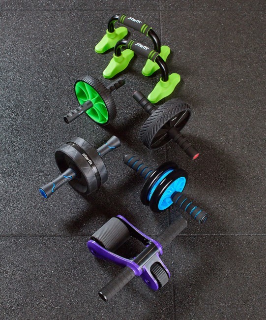 Ролик для пресса складной STARFIT RL-108, черный/фиолетовый (1121618) Ролик для пресса складной STARFIT RL-108, черный/фиолетовый (1121618)