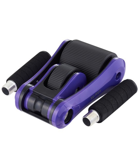 Ролик для пресса складной STARFIT RL-108, черный/фиолетовый (1121618) Ролик для пресса складной STARFIT RL-108, черный/фиолетовый (1121618)