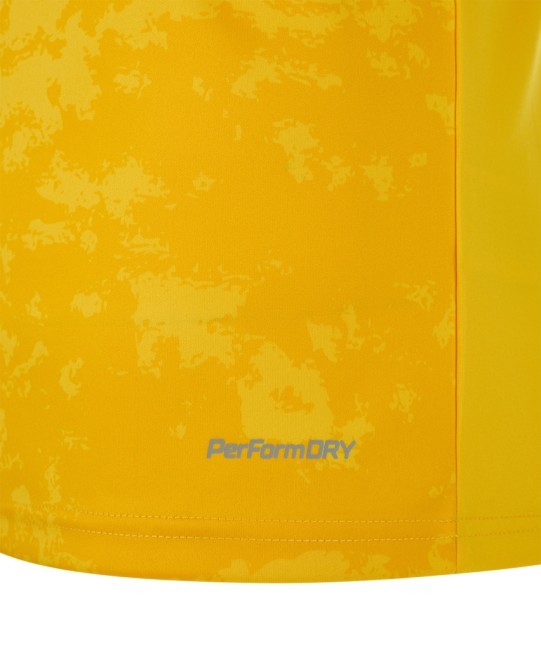 Футболка вратарская JOGEL DIVISION PerFormDRY SPLASH GK Jersey, желтый, детский (2121010)