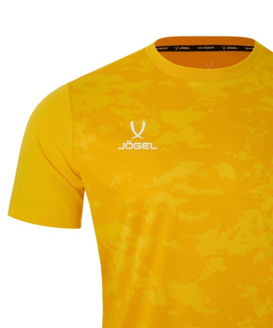Футболка вратарская JOGEL DIVISION PerFormDRY SPLASH GK Jersey, желтый, детский (2121010)