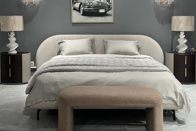 Банкетка TEDDY серая 108*43*45см (TT-00011987)