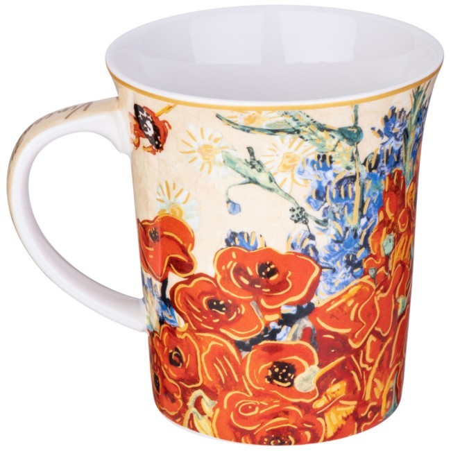 Кружка lefard "маки" (в. ван гог) 420 мл Lefard (104-1004)