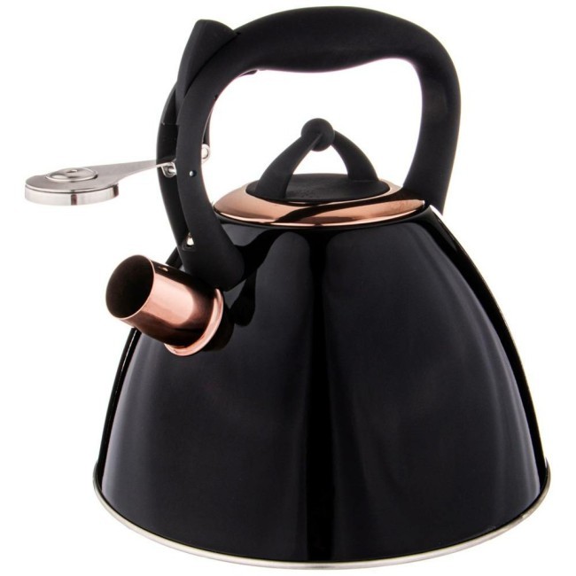 Чайник agness "тюдор" со свистком 2,7 л, тит. покрытие носика, термоаккум. дно, индукция Agness (914-153) Чайник agness "тюдор" со свистком 2,7 л, тит. покрытие носика, термоаккум. дно, индукция Agness (914-153)