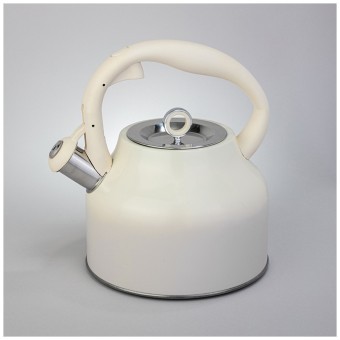 Чайник agness со свистком, 2,8 л, индукция, цвет - молочный градиент Agness (916-422)