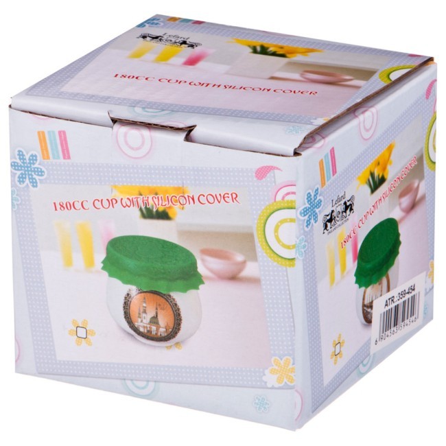 Баночка с силиконовой крышкой lefard "сура" 180 мл Lefard (359-456) Баночка с силиконовой крышкой lefard "сура" 180 мл Lefard (359-456)