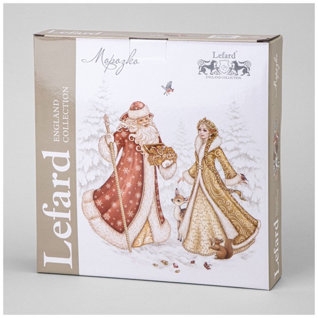 Тарелка закусочная lefard "морозко" 20,5 см  Lefard (85-2038)