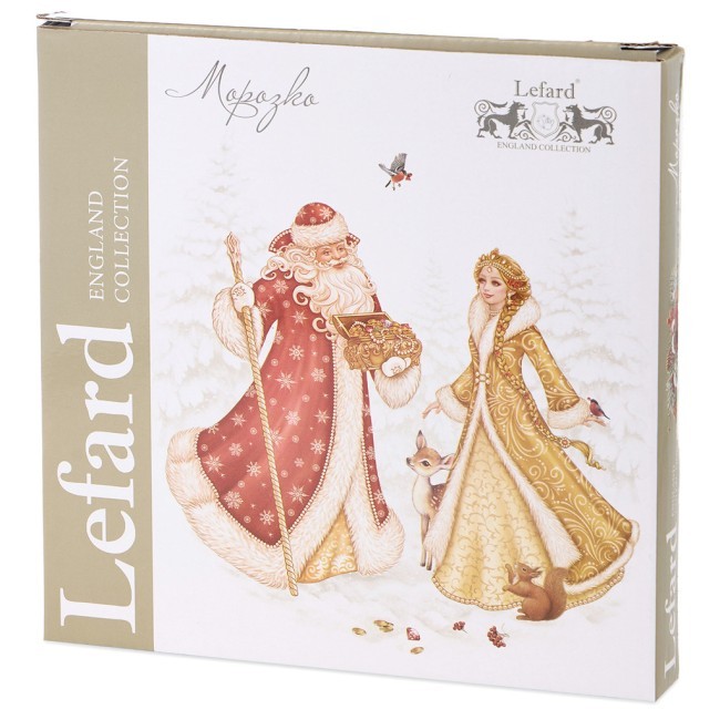 Тарелка закусочная lefard "морозко" 20,5 см  Lefard (85-2038)