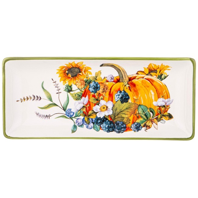 Блюдо agness "урожай" 28*12*3 см Agness (358-2073)