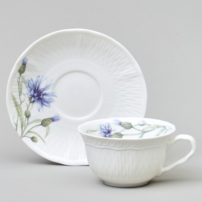 Чайный набор lefard "васильки" на 2 пер. 4 пр. 250 мл Lefard (760-826)