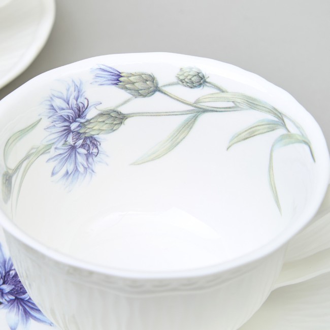 Чайный набор lefard "васильки" на 2 пер. 4 пр. 250 мл Lefard (760-826)