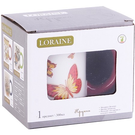 Кружка 300мл Романтика LR (30782) Кружка 300мл Романтика LR (30782)