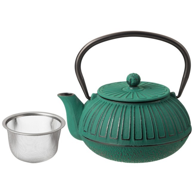 Заварочный чайник чугунный с эмалированным покрытием внутри 600 мл Lefard (734-086)