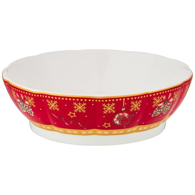 Розетка "christmas collection", диаметр 12,5 см, высота 3,5 см. Lefard (85-1623)